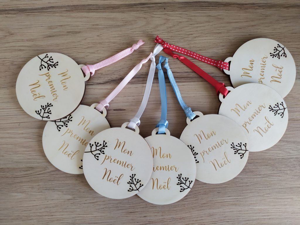 Boule Mon premier Noël Gypso