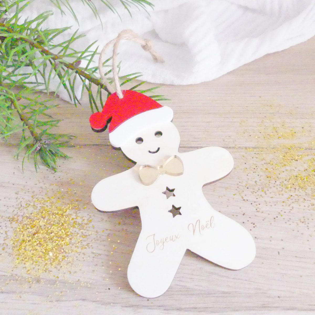Mr Biscuit avec bonnet de noël