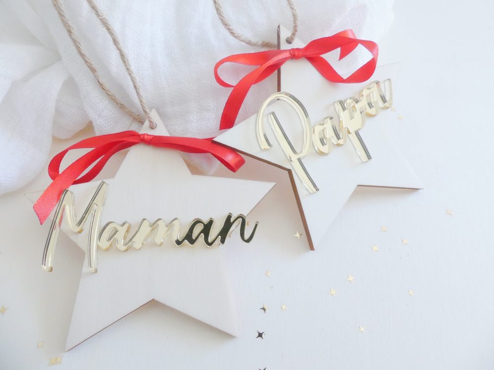 Etoile en bois "Starlight"