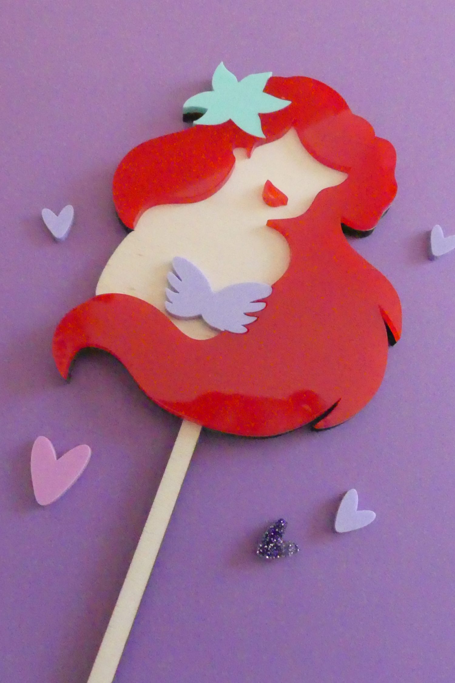 Topper Ariel sirène
