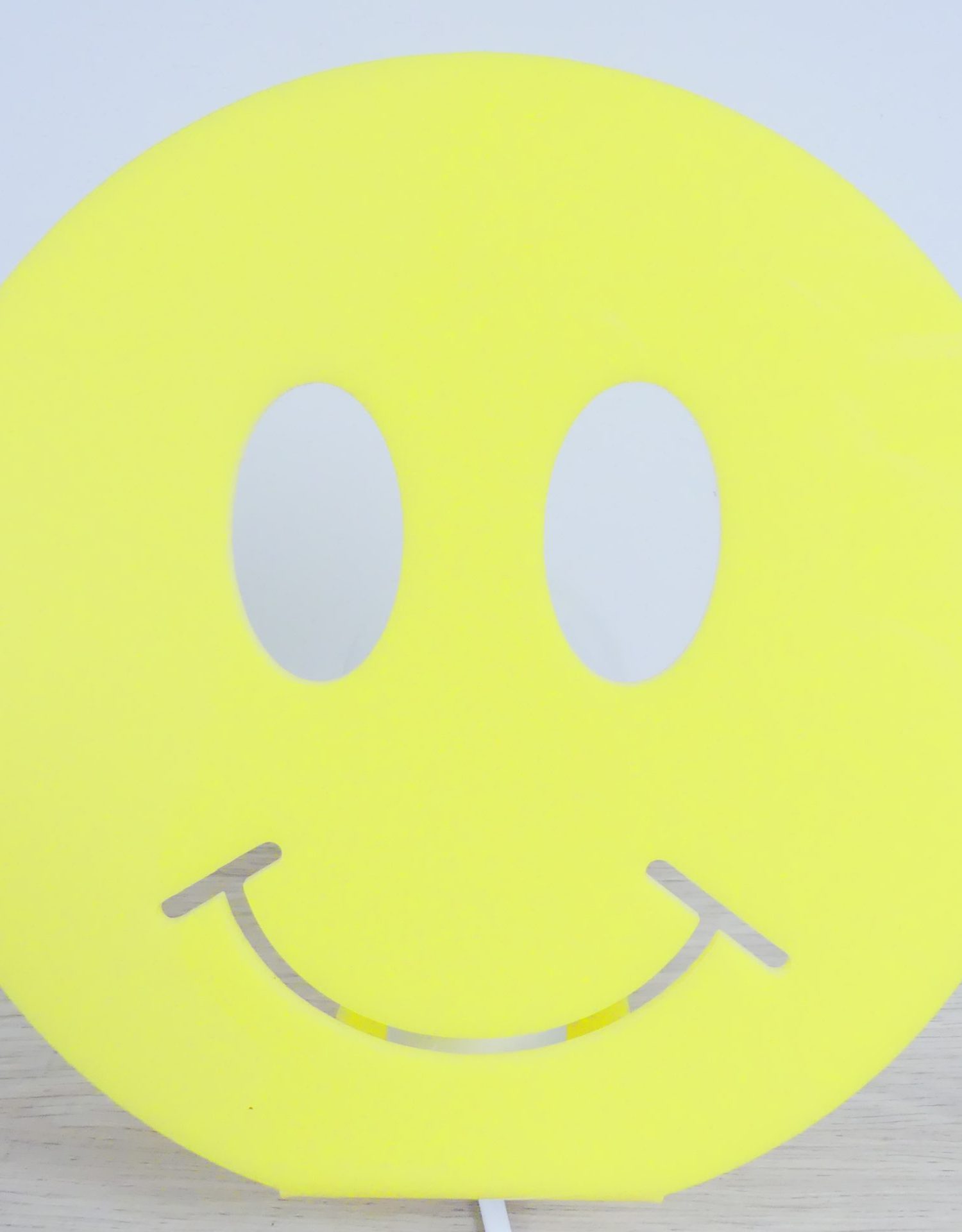 Applique murale Smiley JAUNE