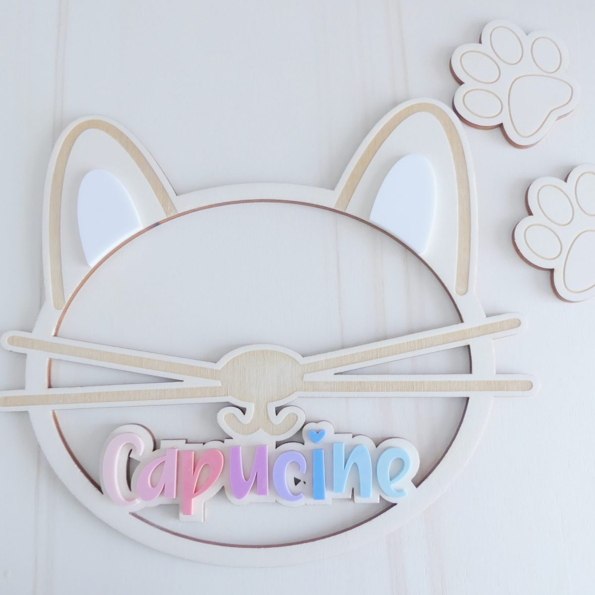 Couronne Chat collection Miaou (modèle rainbow)