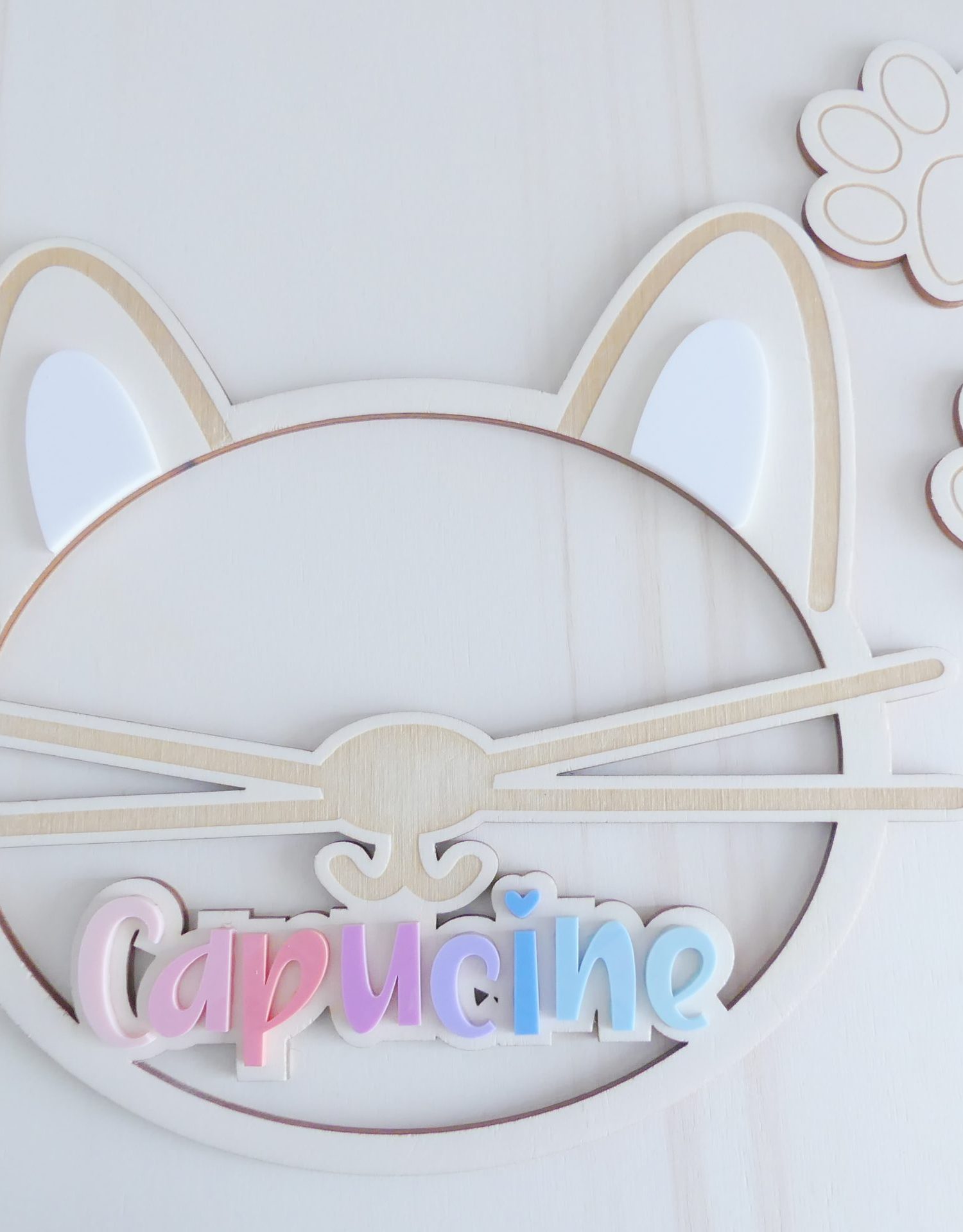 Couronne Chat collection Miaou (modèle rainbow)