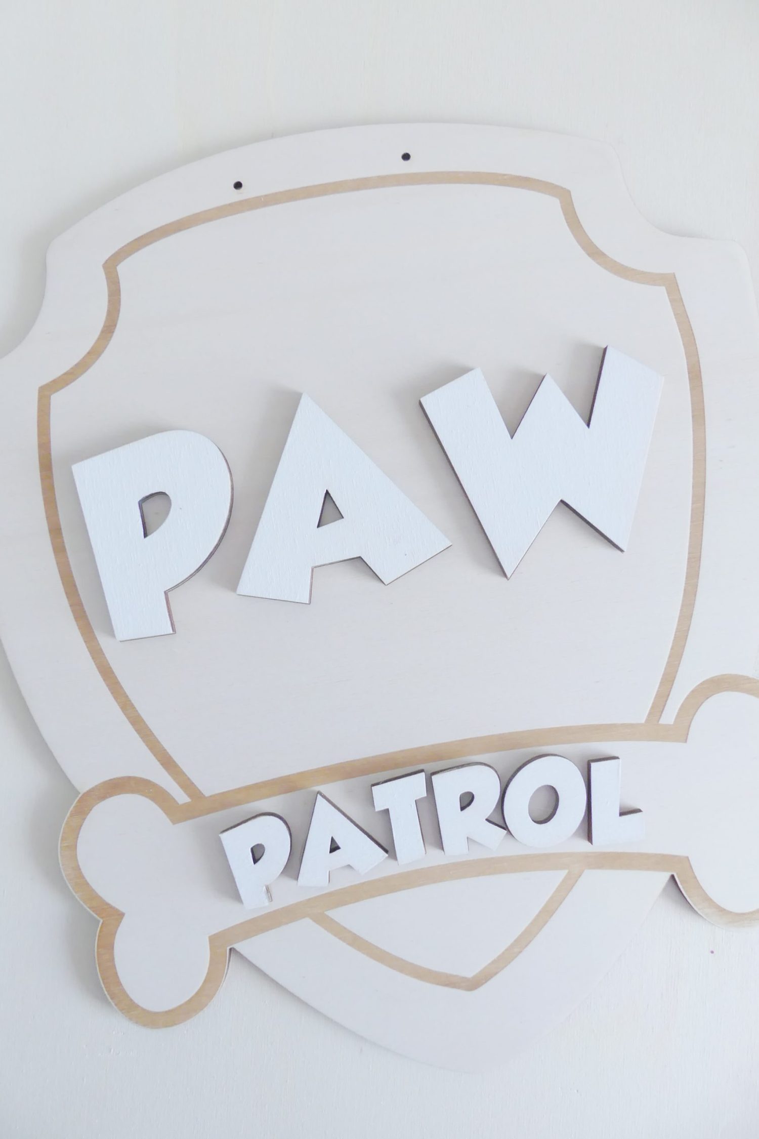 Patrouille blason mural