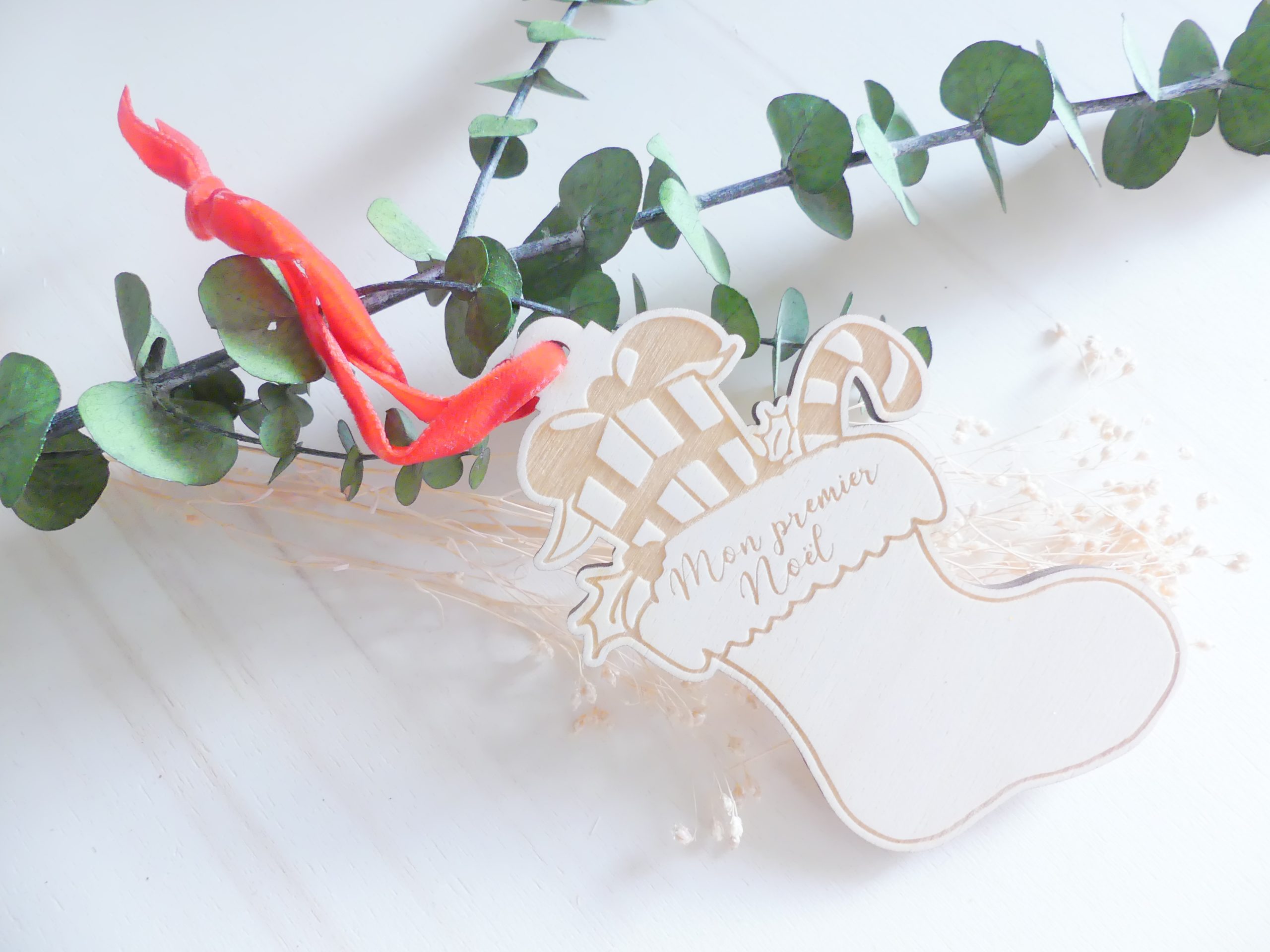 Chaussette Noël (personnalisable) | LITTLE CASTLE COUTURE