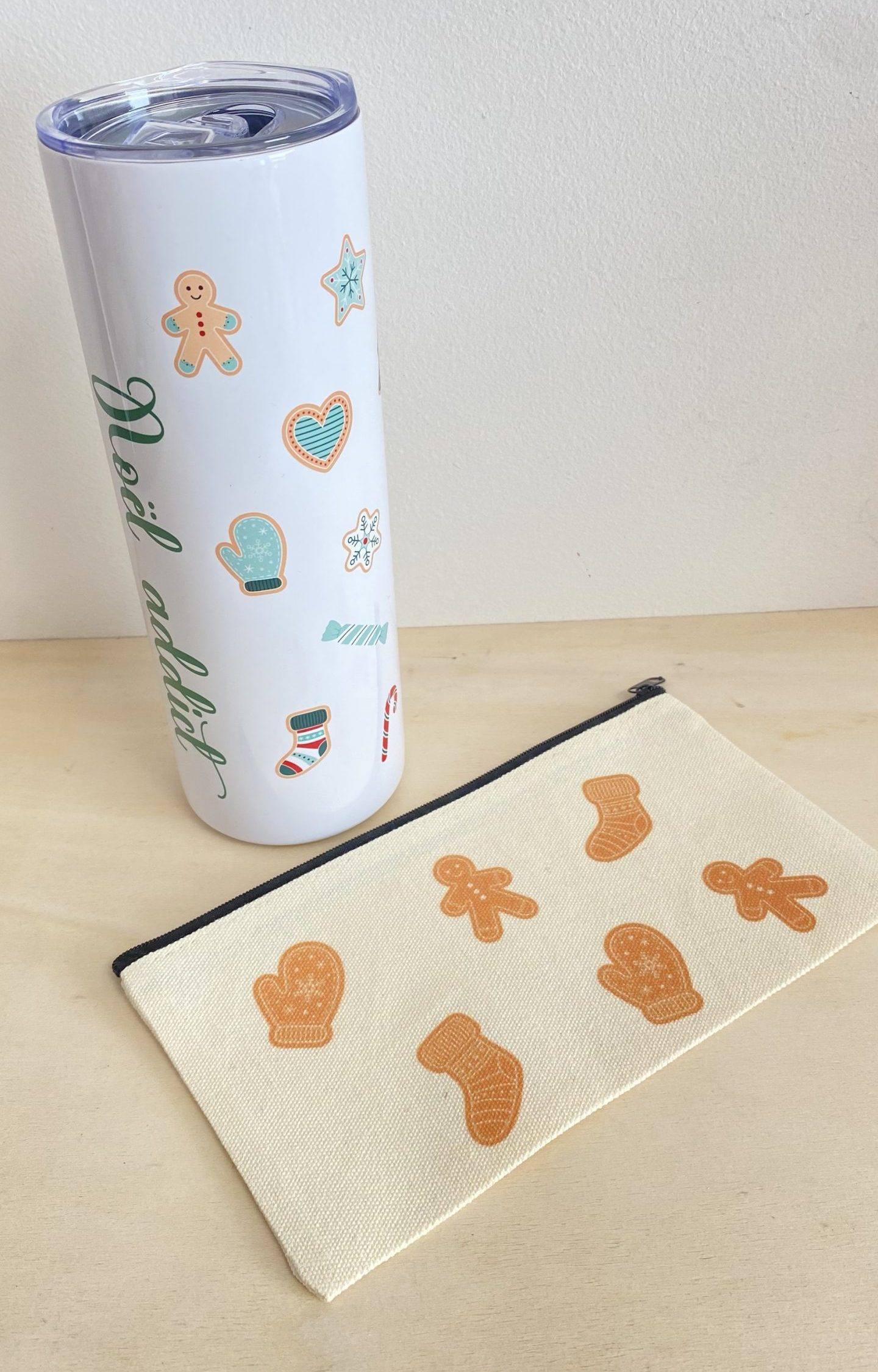 Thermos et trousse noël