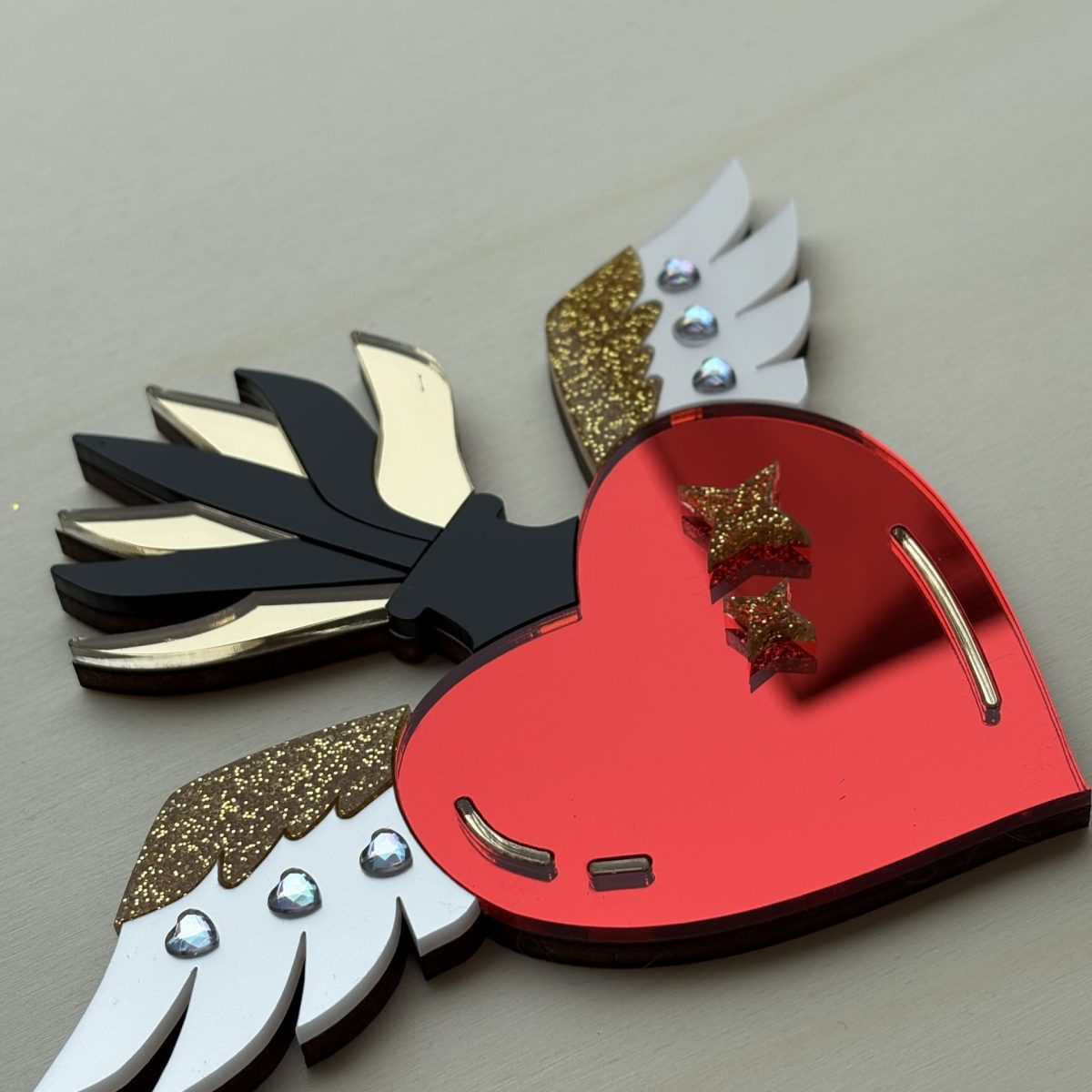 Ex voto coeur potion Red