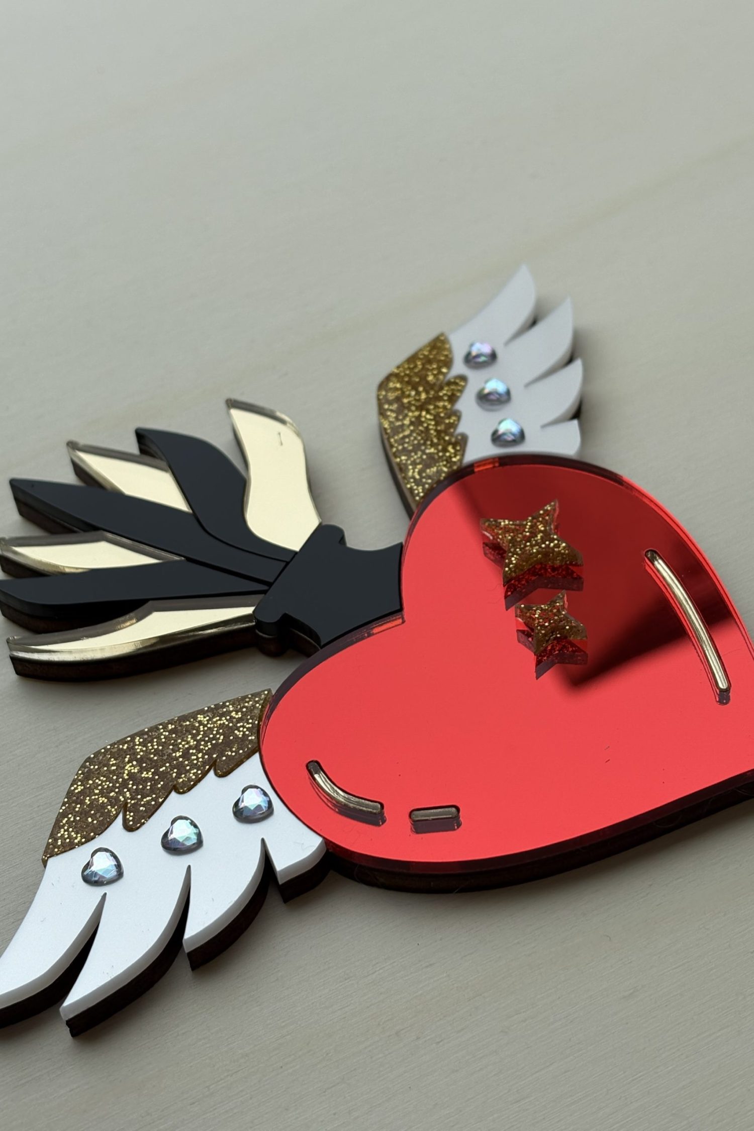 Ex voto coeur potion Red