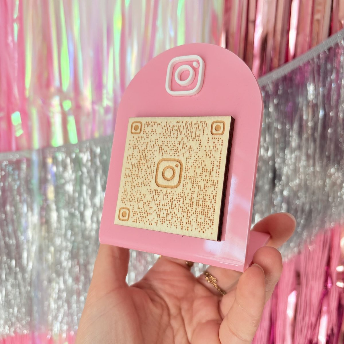 Panneau Qr code Instagram