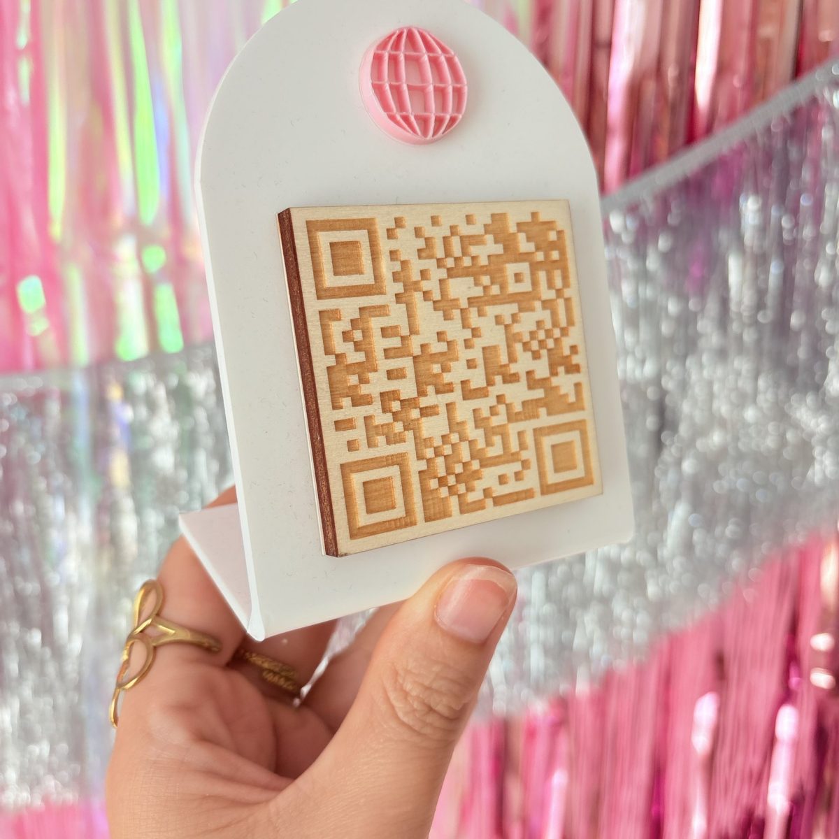 Panneau QR code Web