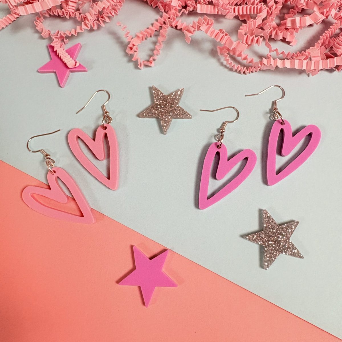 Boucles d’oreilles Coeur