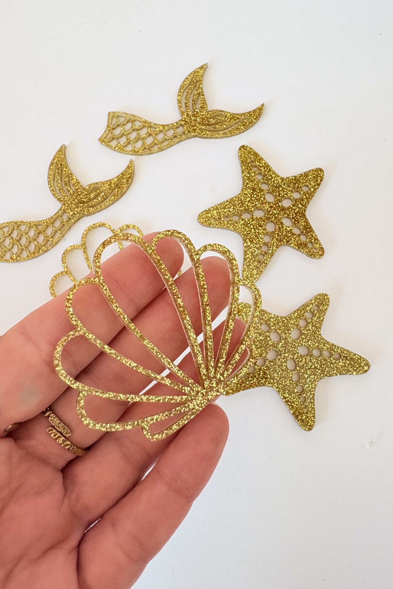 Lot Mermaid or paillettes