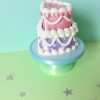 clicker kawaii, fidget coeur, antistress mignon, clicker gâteau, clicker chantilly, fidget toy sucré, les fées pailletees, fidget pastel, objet décoratif kawaii