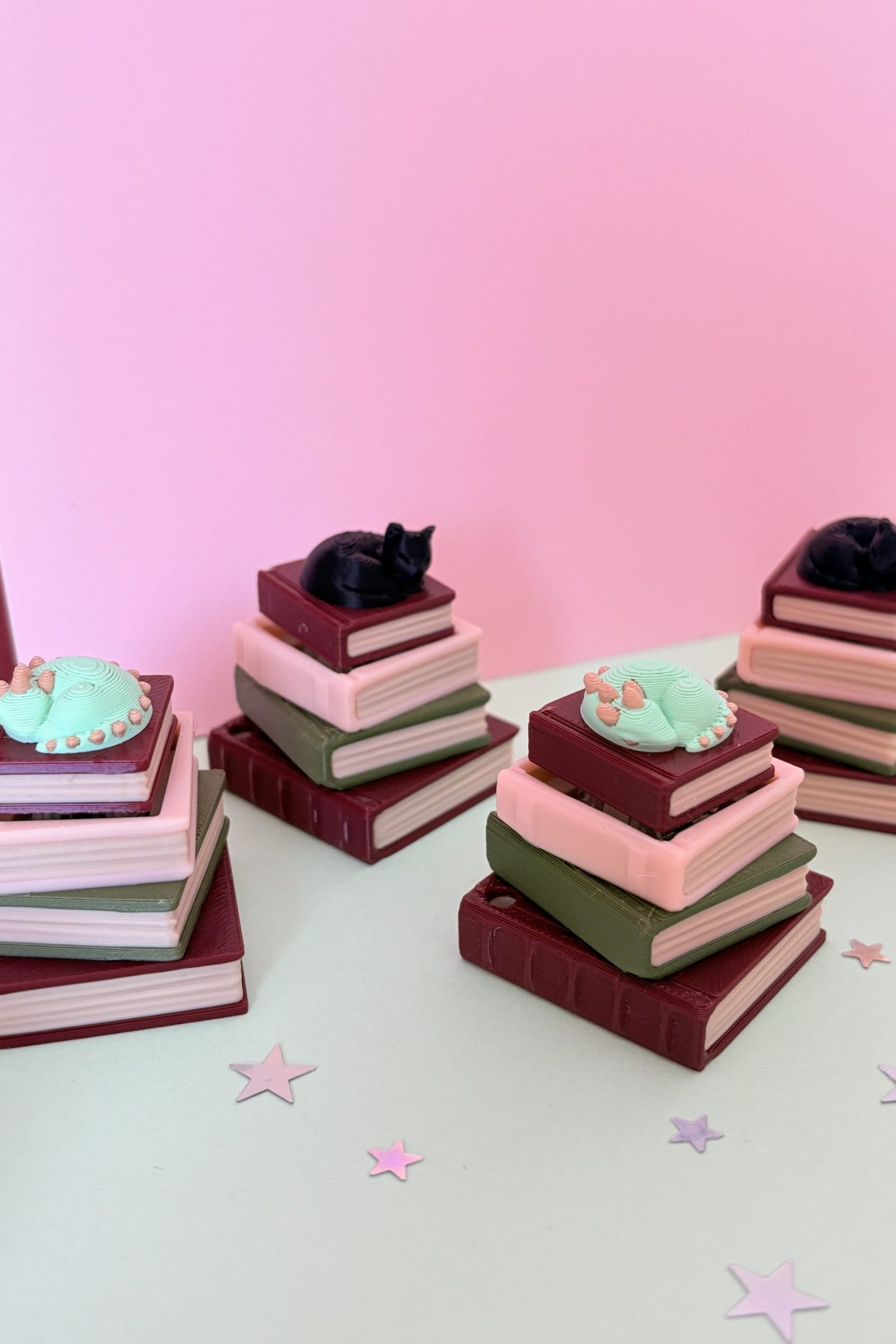 Clicker "le grimoire enchanté" petit chat noir ou mini dragon