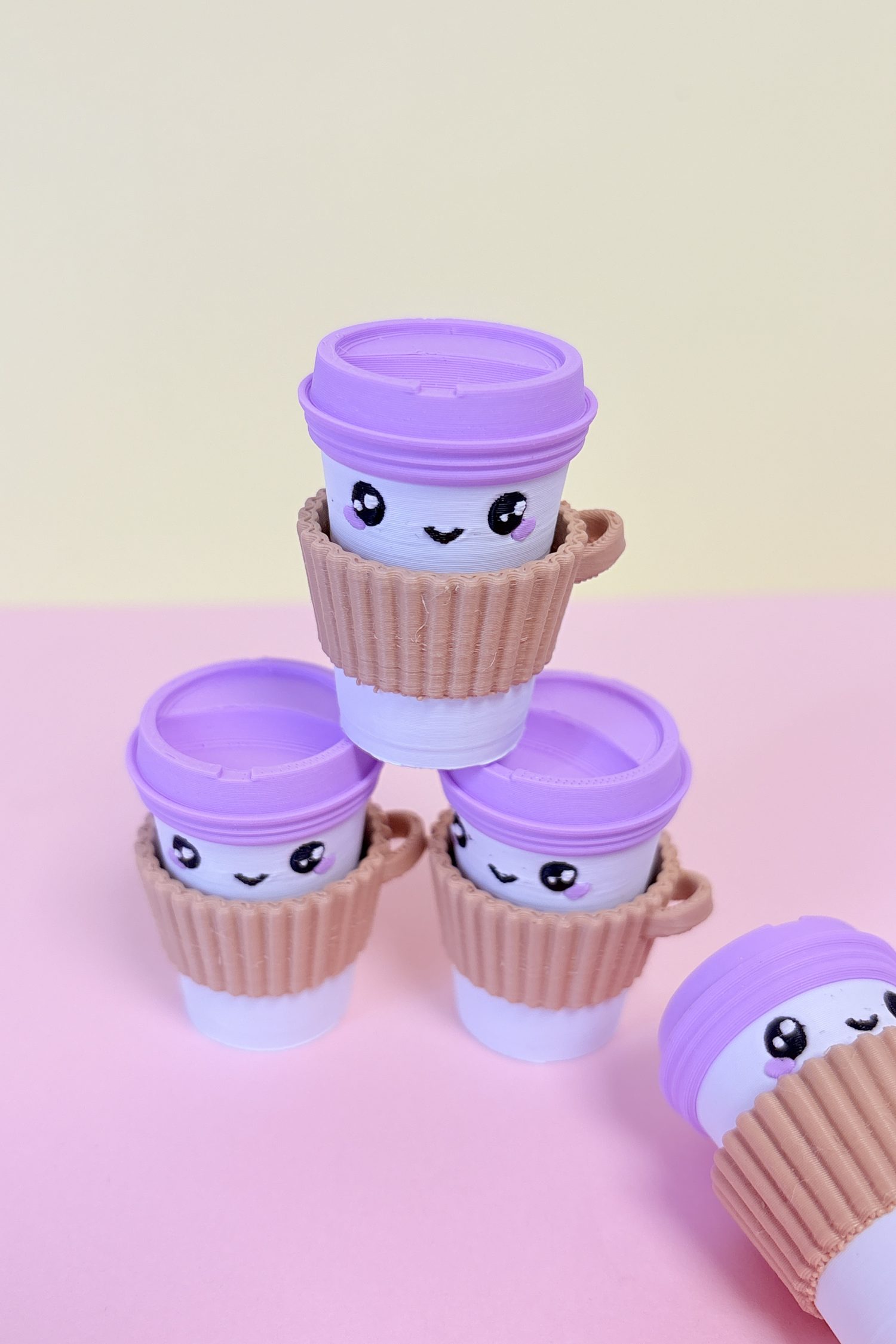 Clicker Tasse latte kawaii