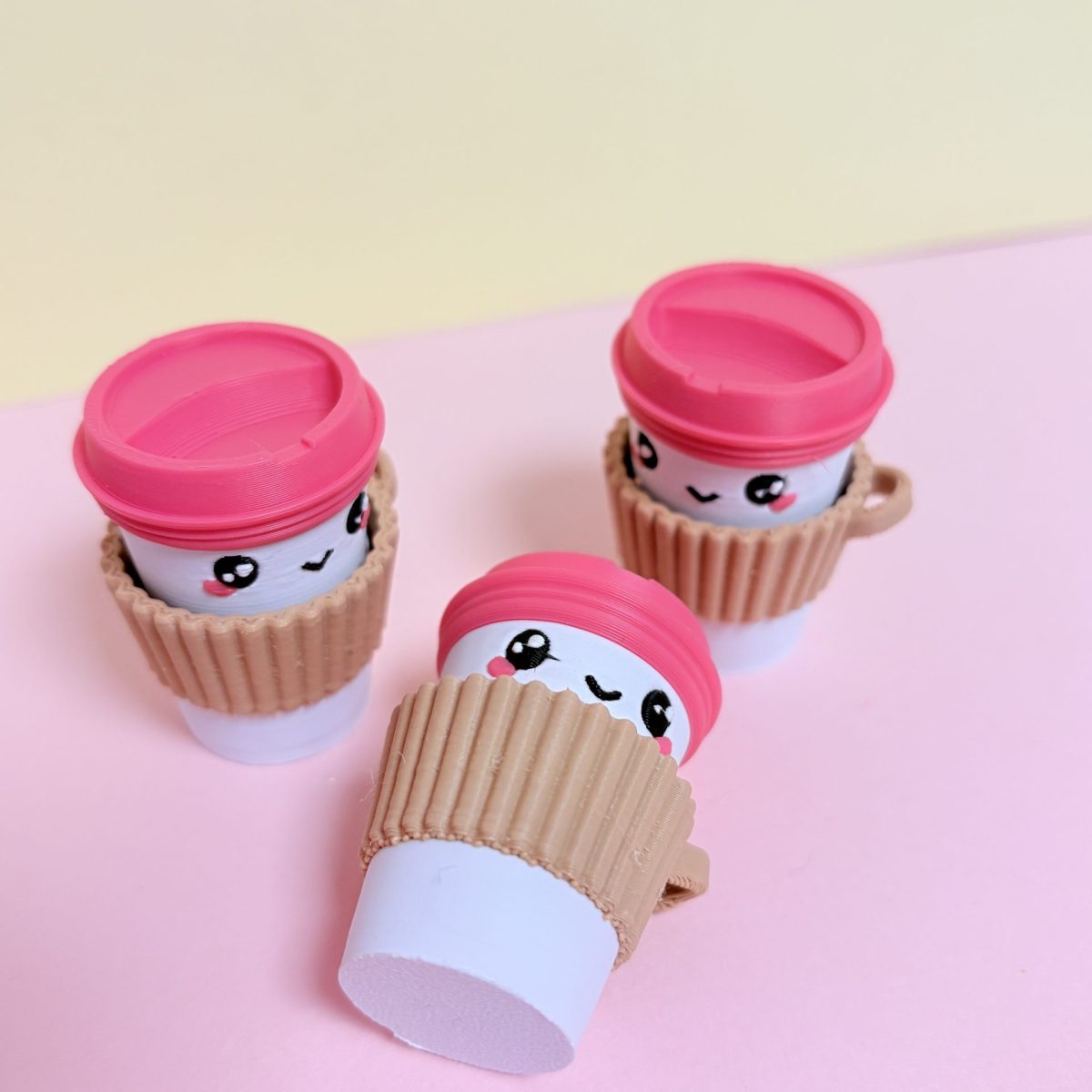 Clicker Tasse latte kawaii
