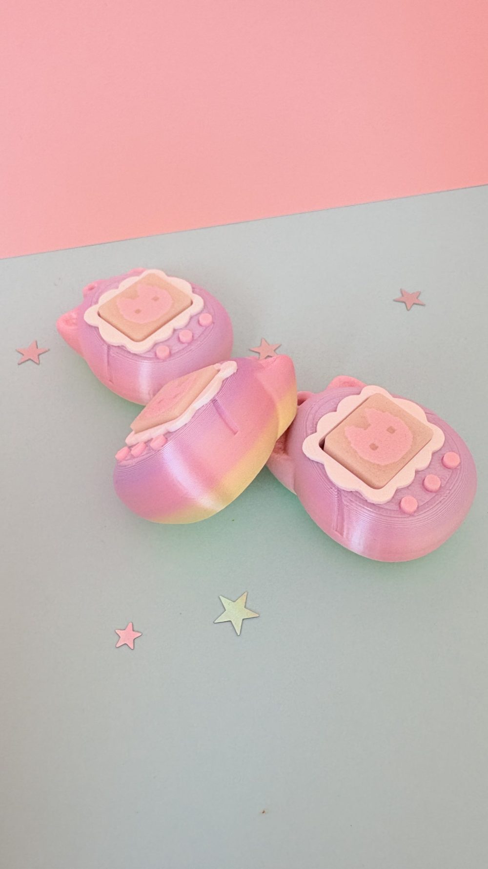 tamagotchi vintage impression 3D fidget antistress enfant clic clicker clickeez