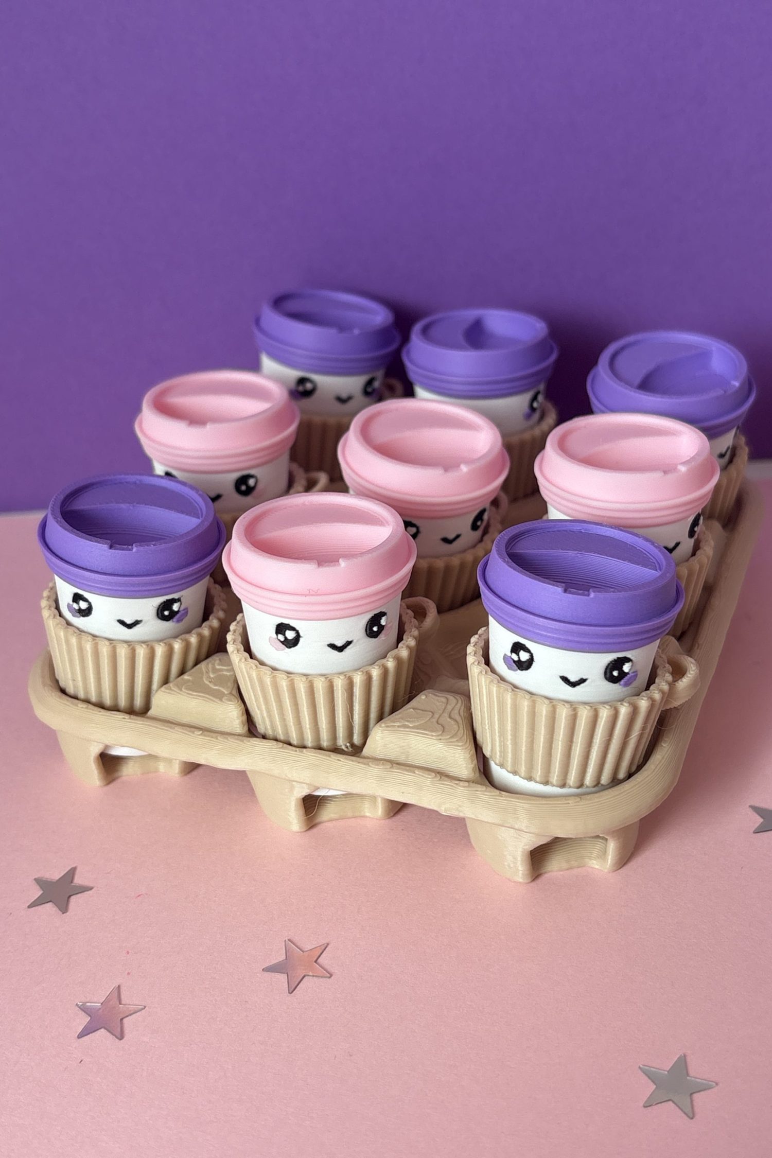 Tasse anti stress fidget kawaii 3d