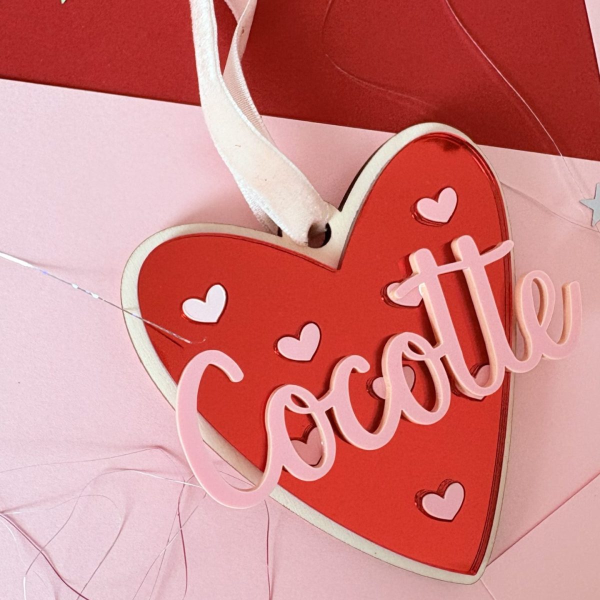Coeur d'amour miroir
