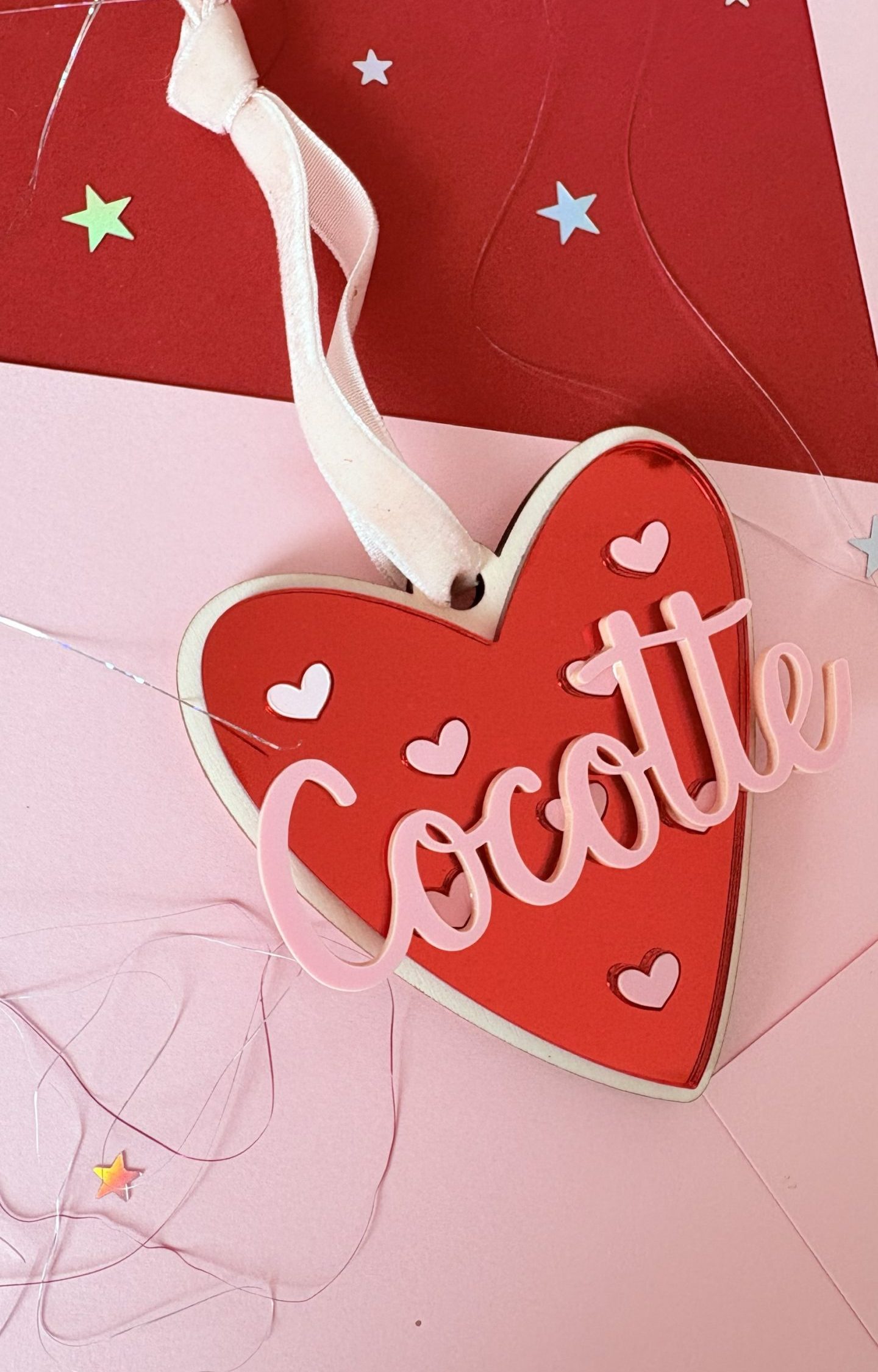 Coeur d'amour miroir