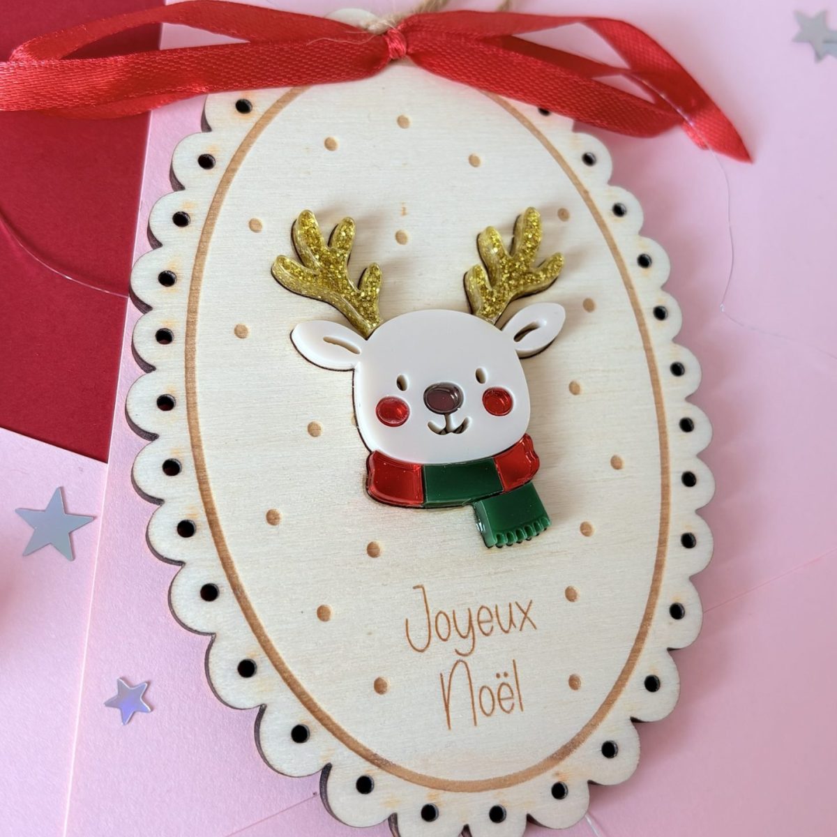 Cadre de Noël "Renne"