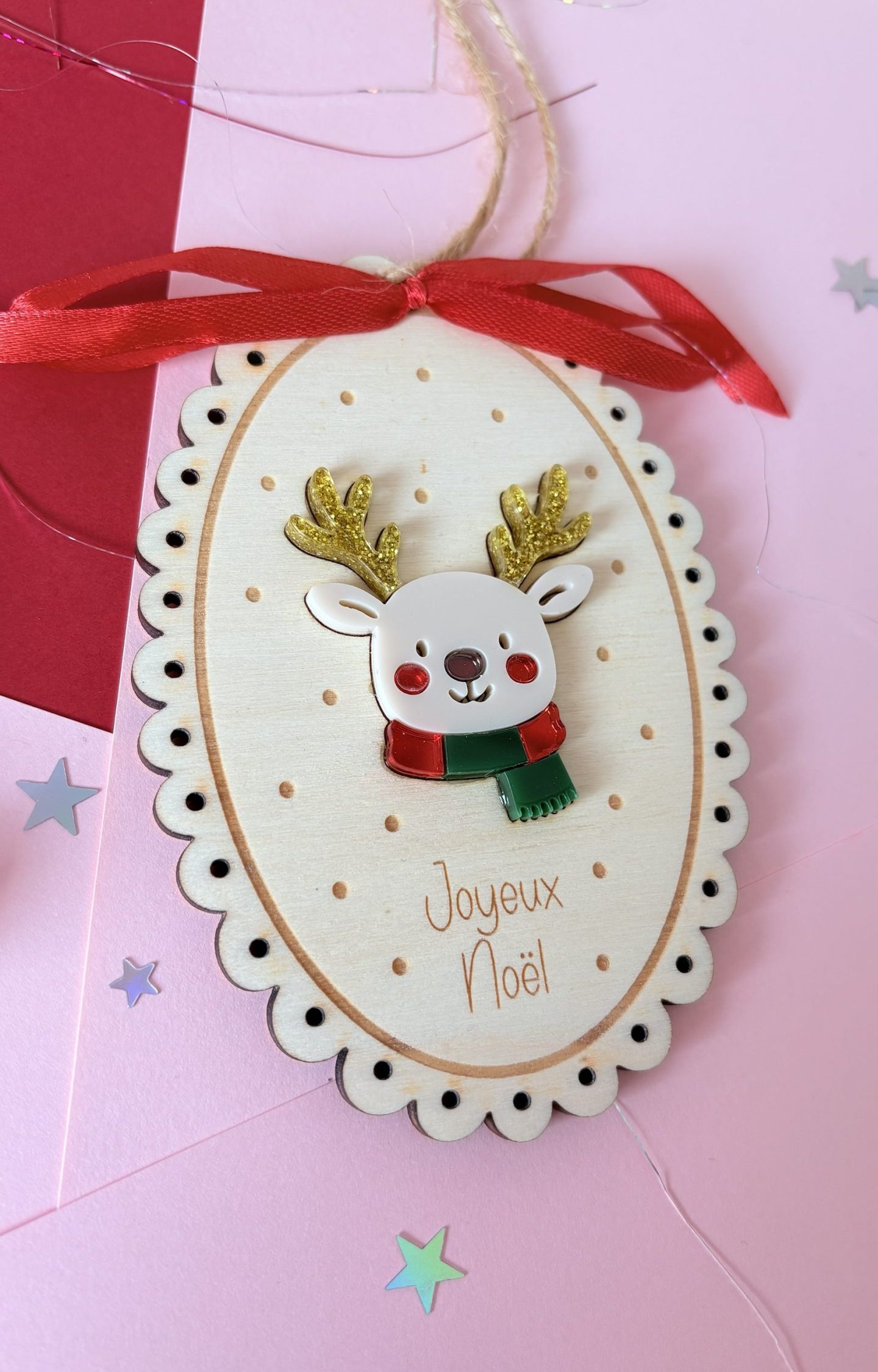 Cadre de Noël "Renne"