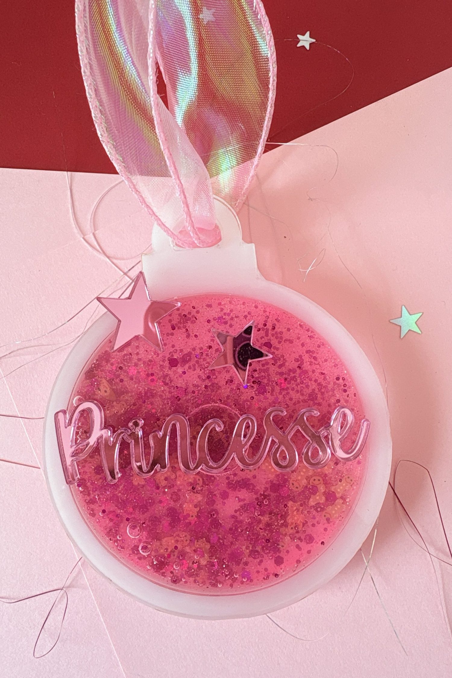 Boule magique (miroir rose)