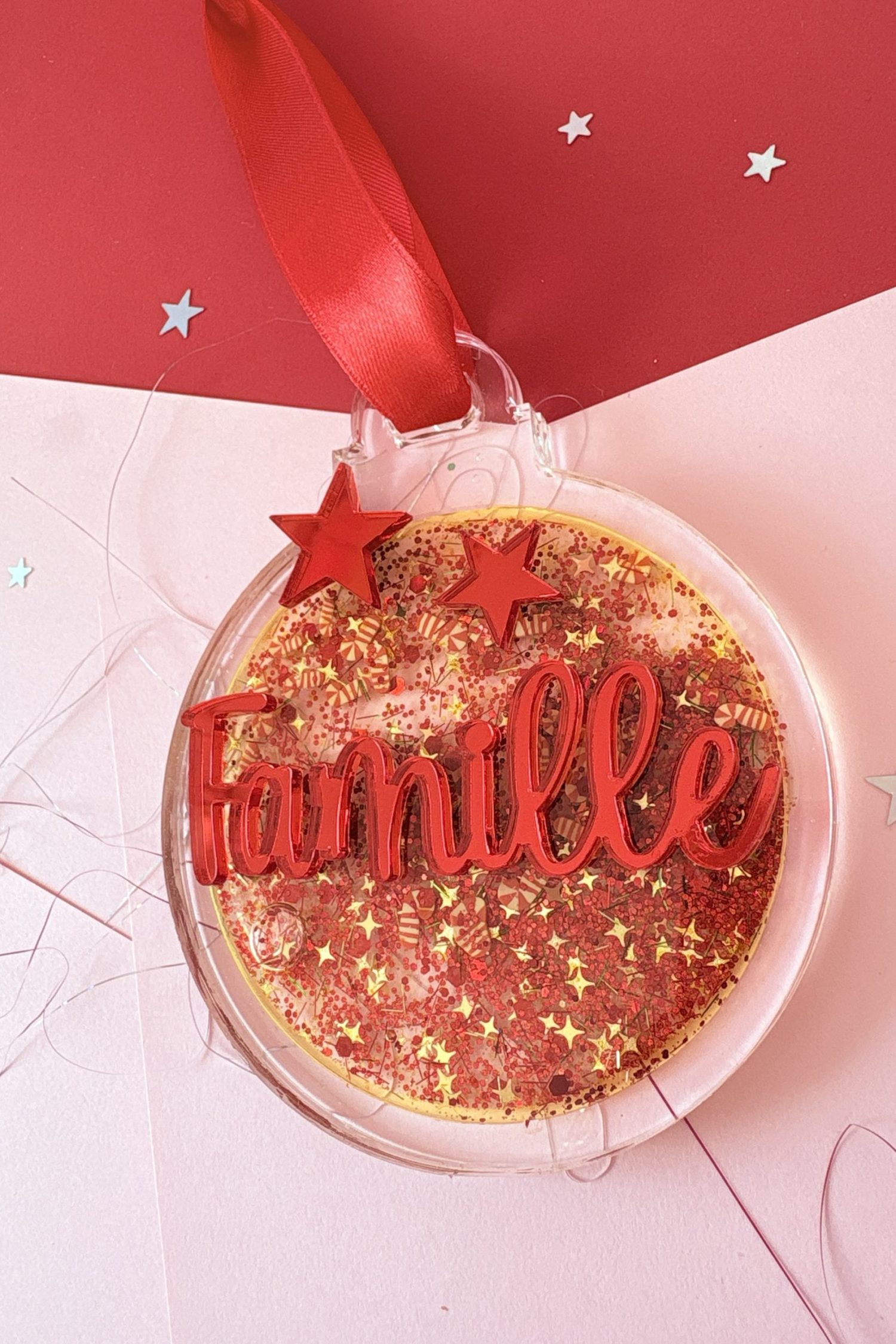 Boule magique (miroir rouge)