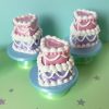 clicker kawaii, fidget coeur, antistress mignon, clicker gâteau, clicker chantilly, fidget toy sucré, les fées pailletees, fidget pastel, objet décoratif kawaii