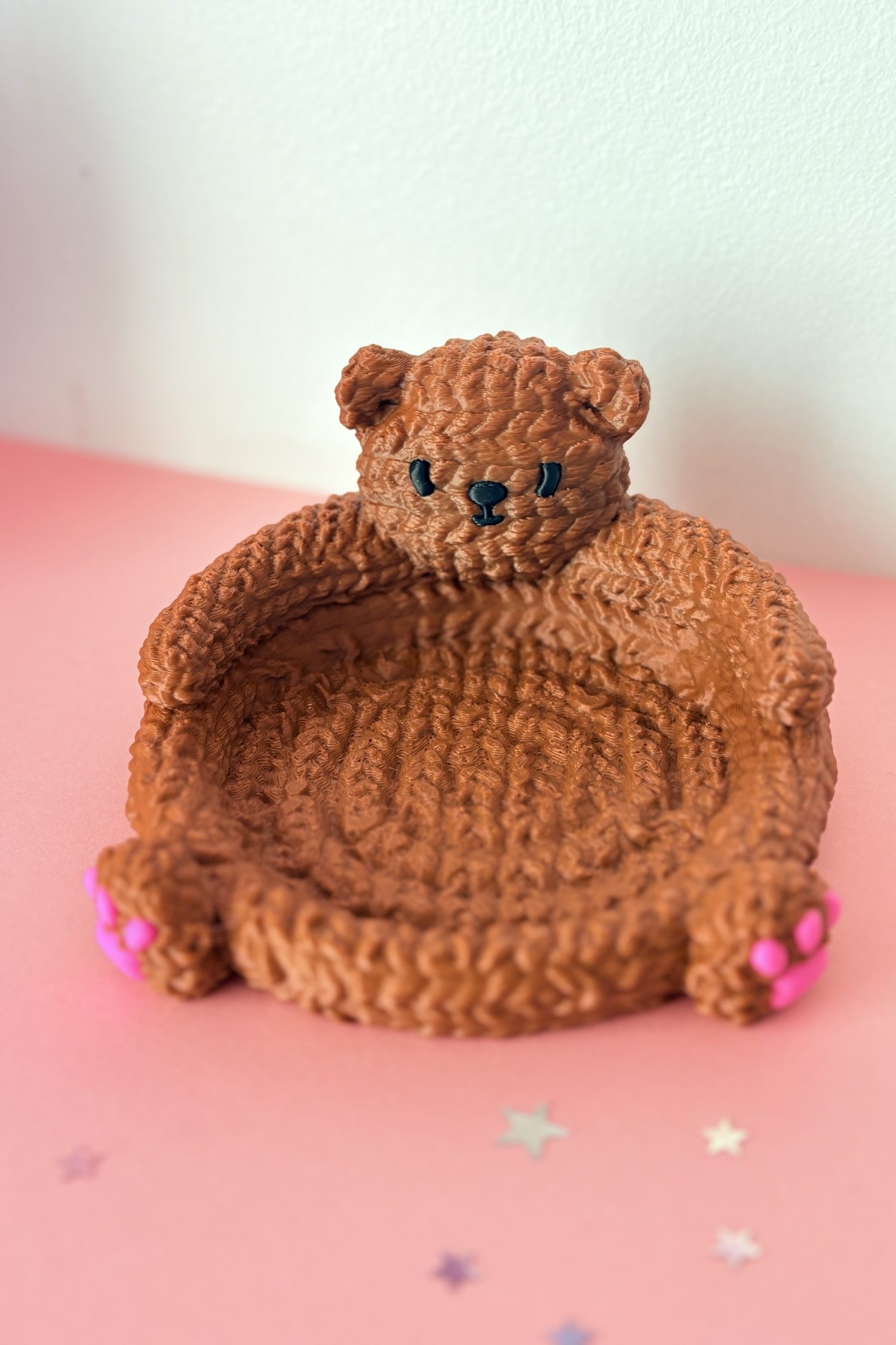 Repose verre/vide poche ourson