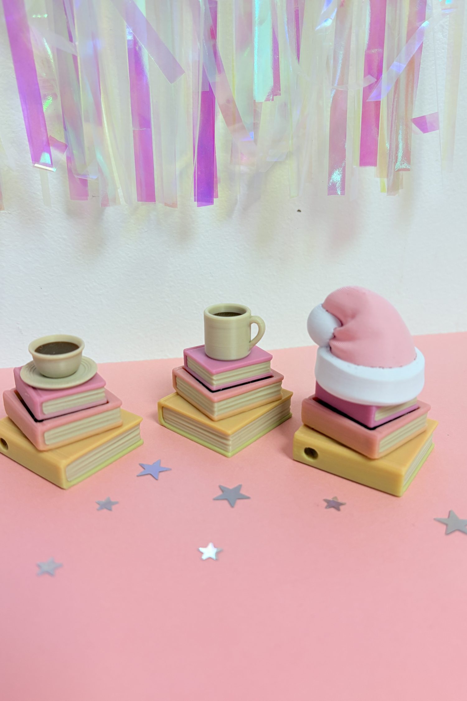 Clicker cosy livres café/chocolat ou bonnet