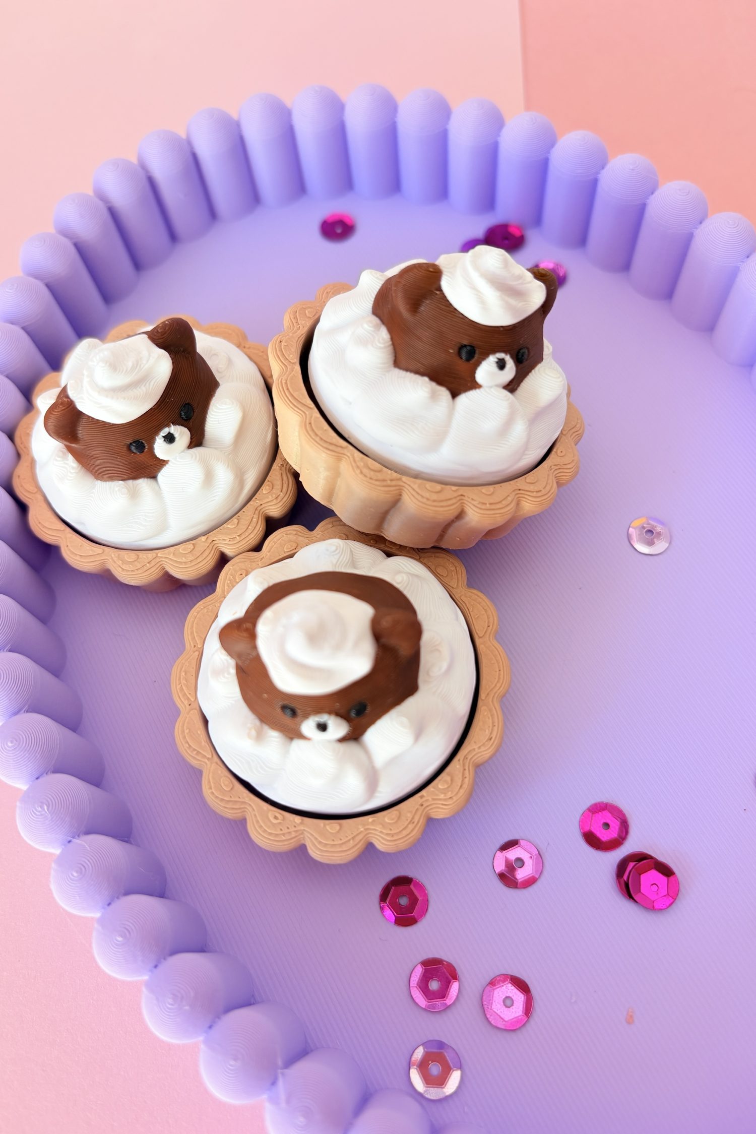 Clicker Tartelette Ourson