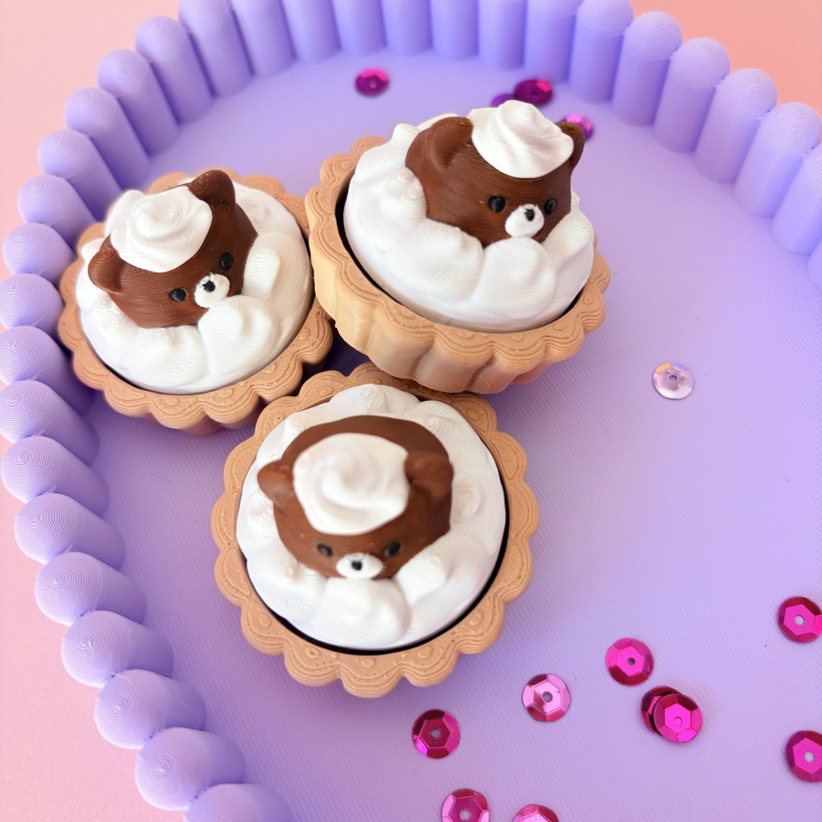 Clicker Tartelette Ourson