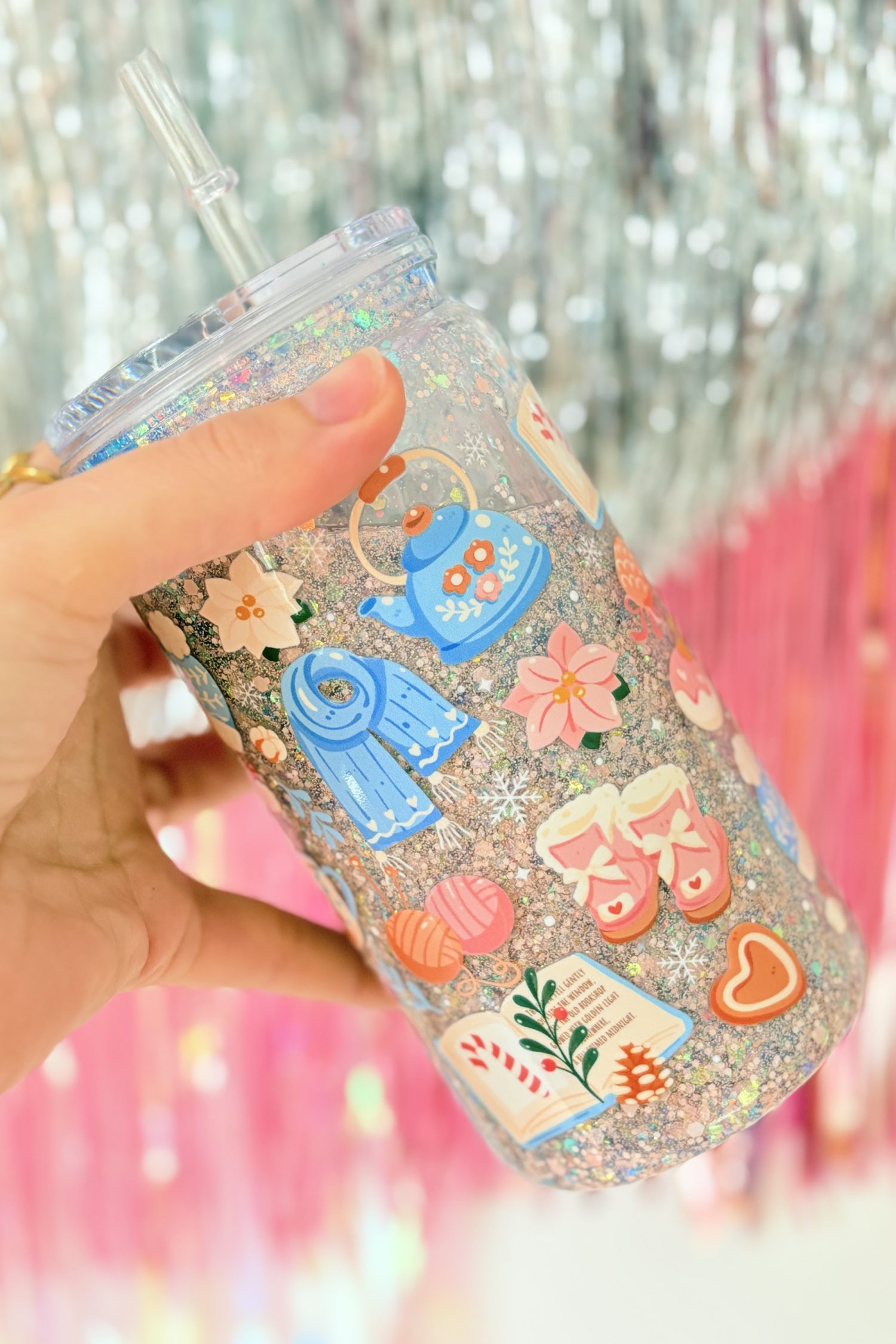 Gobelet magique Bel hiver 470ml