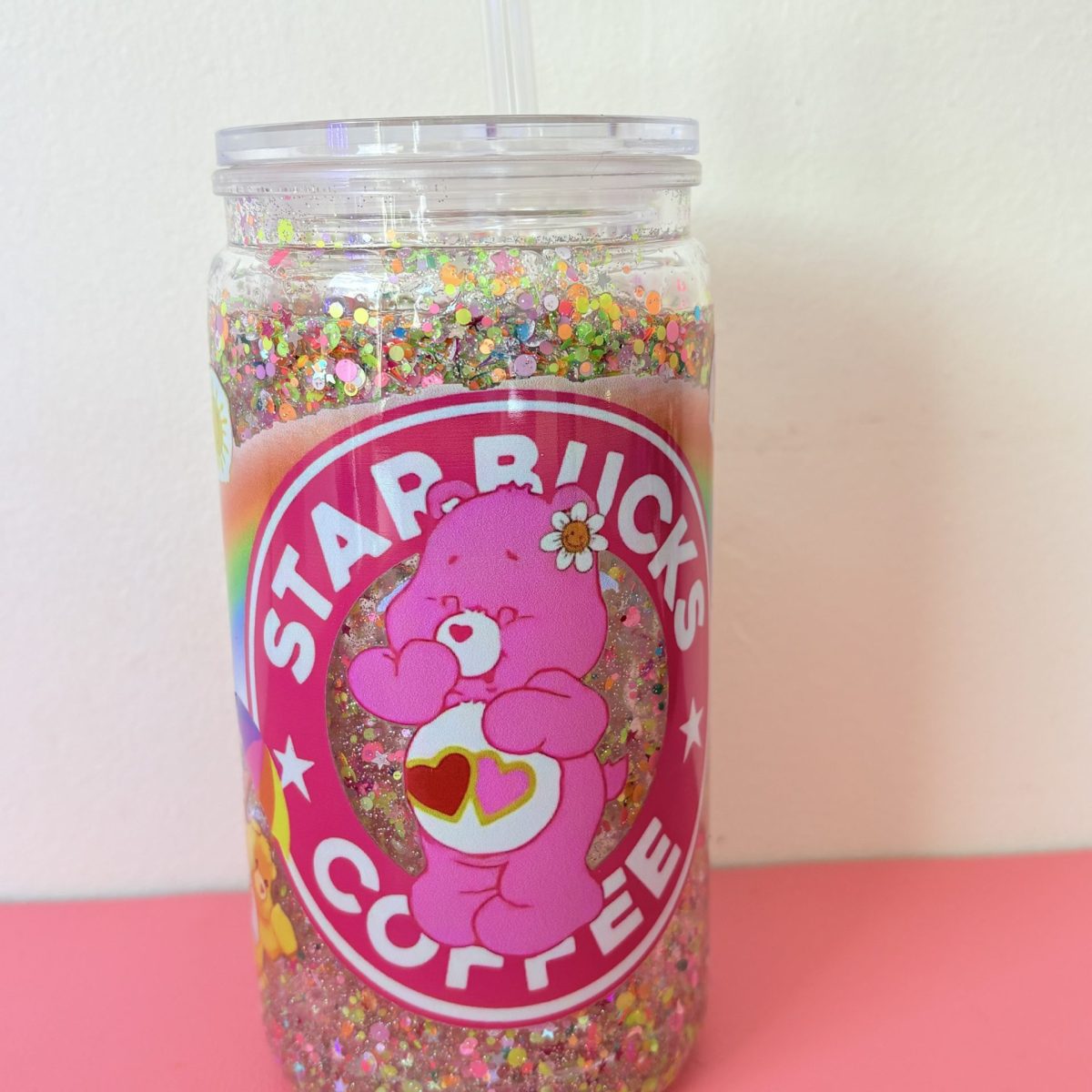 Gobelet magique bisounours multicolore