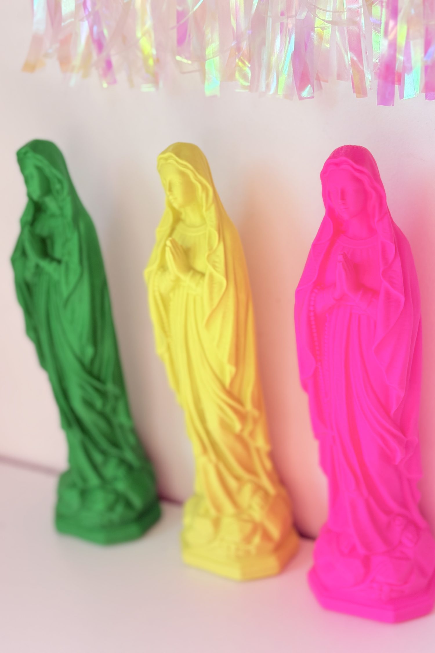 Vierge décoration 3D