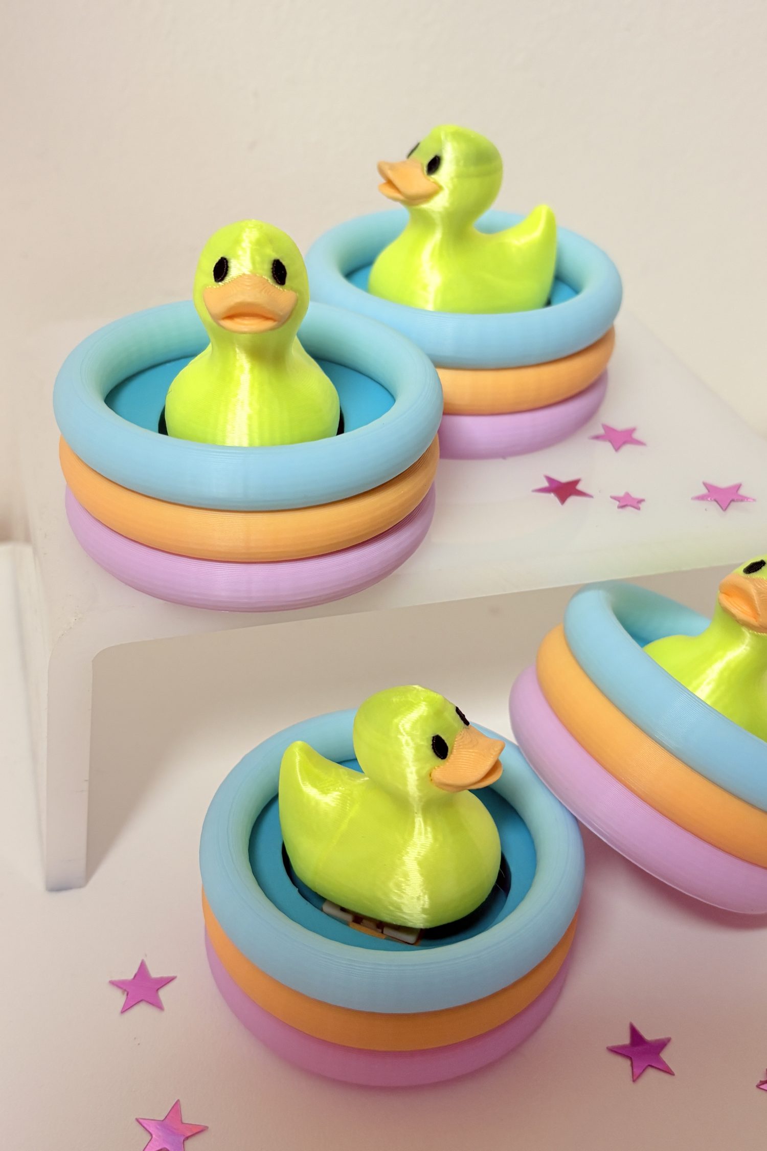Clicker Piscine canard