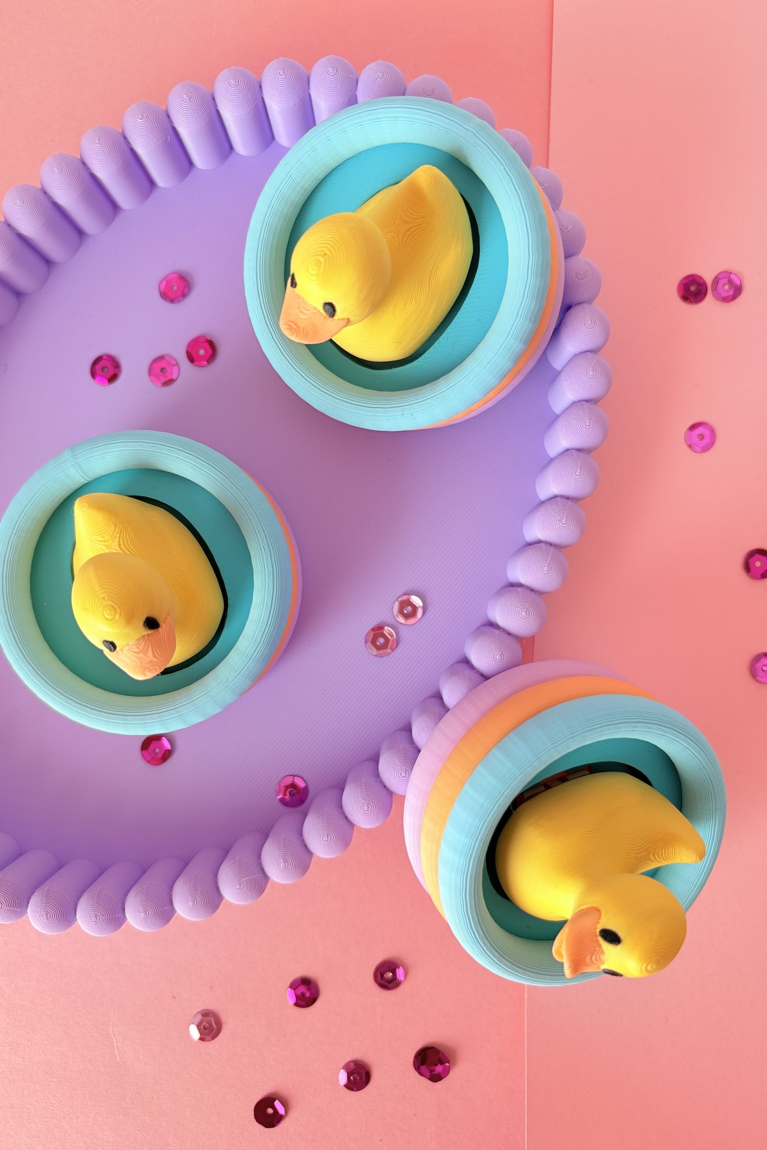 Clicker Piscine canard