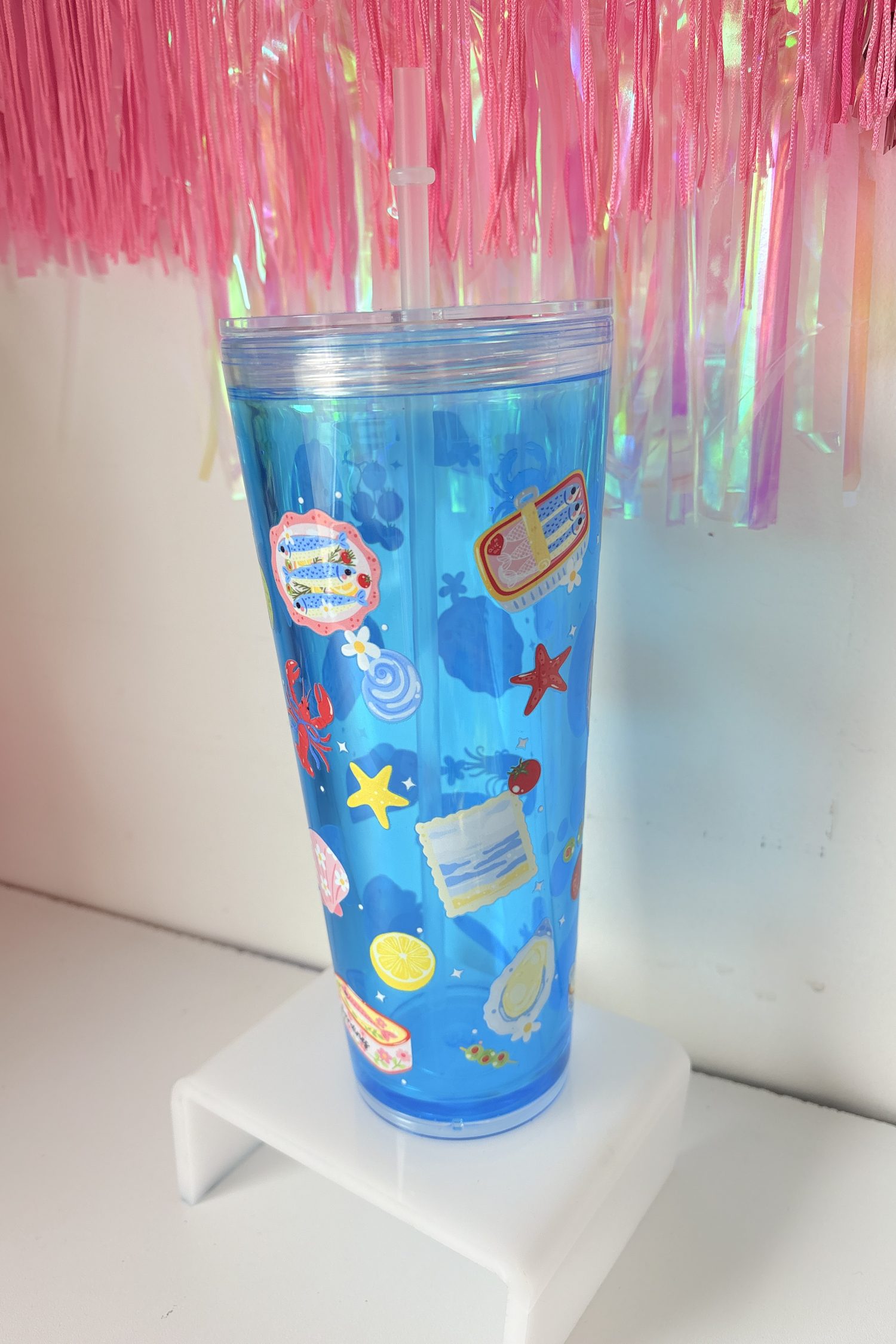 Grande Cup 710ml Bleu Mer été