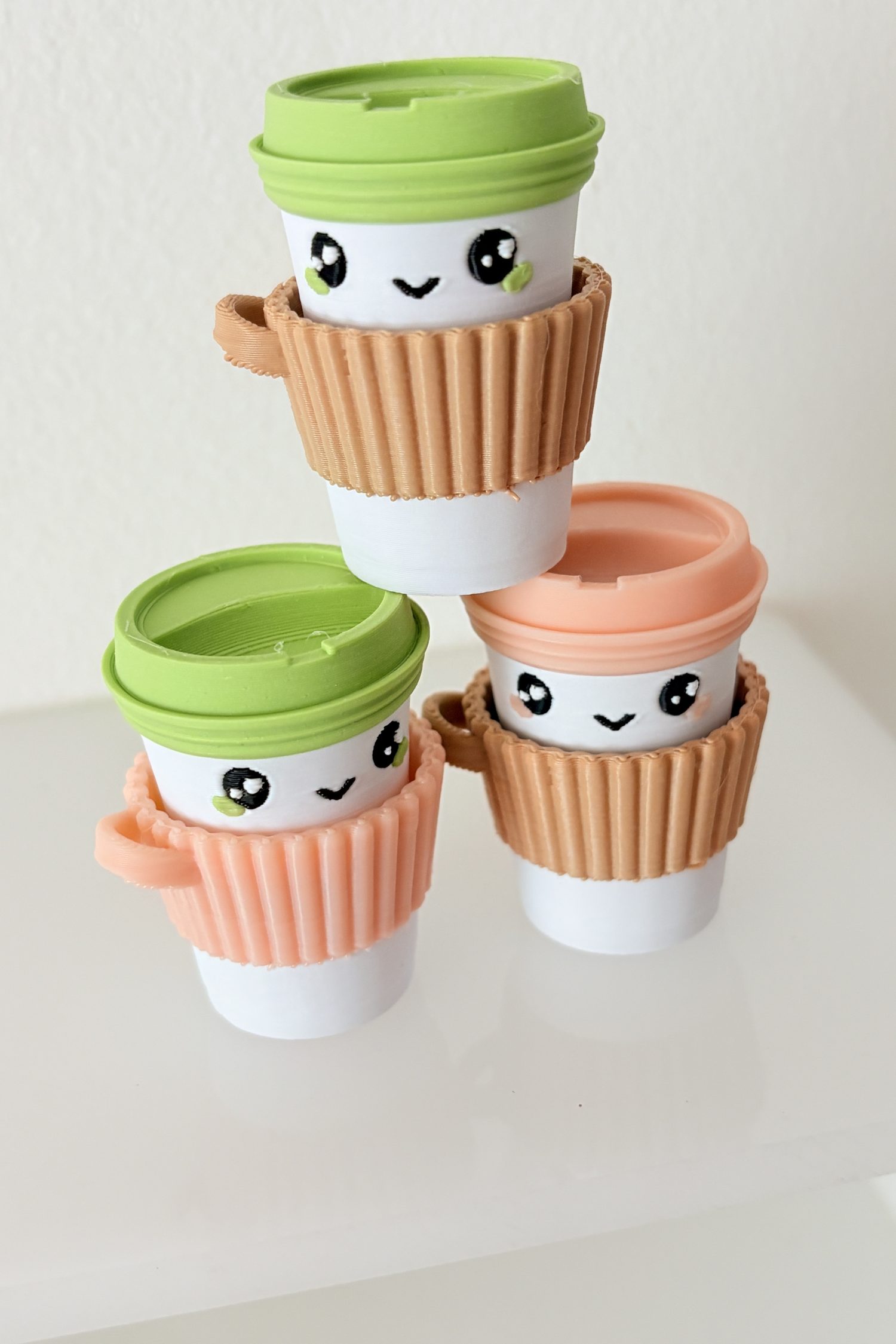 Tasse latte matcha clicker