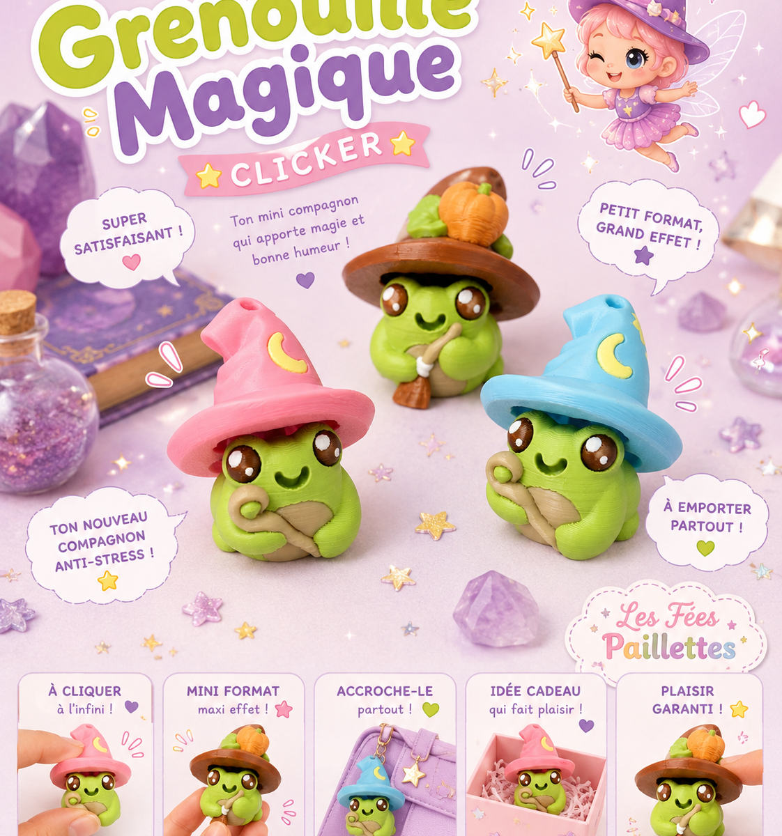 Clicker Grenouille magique