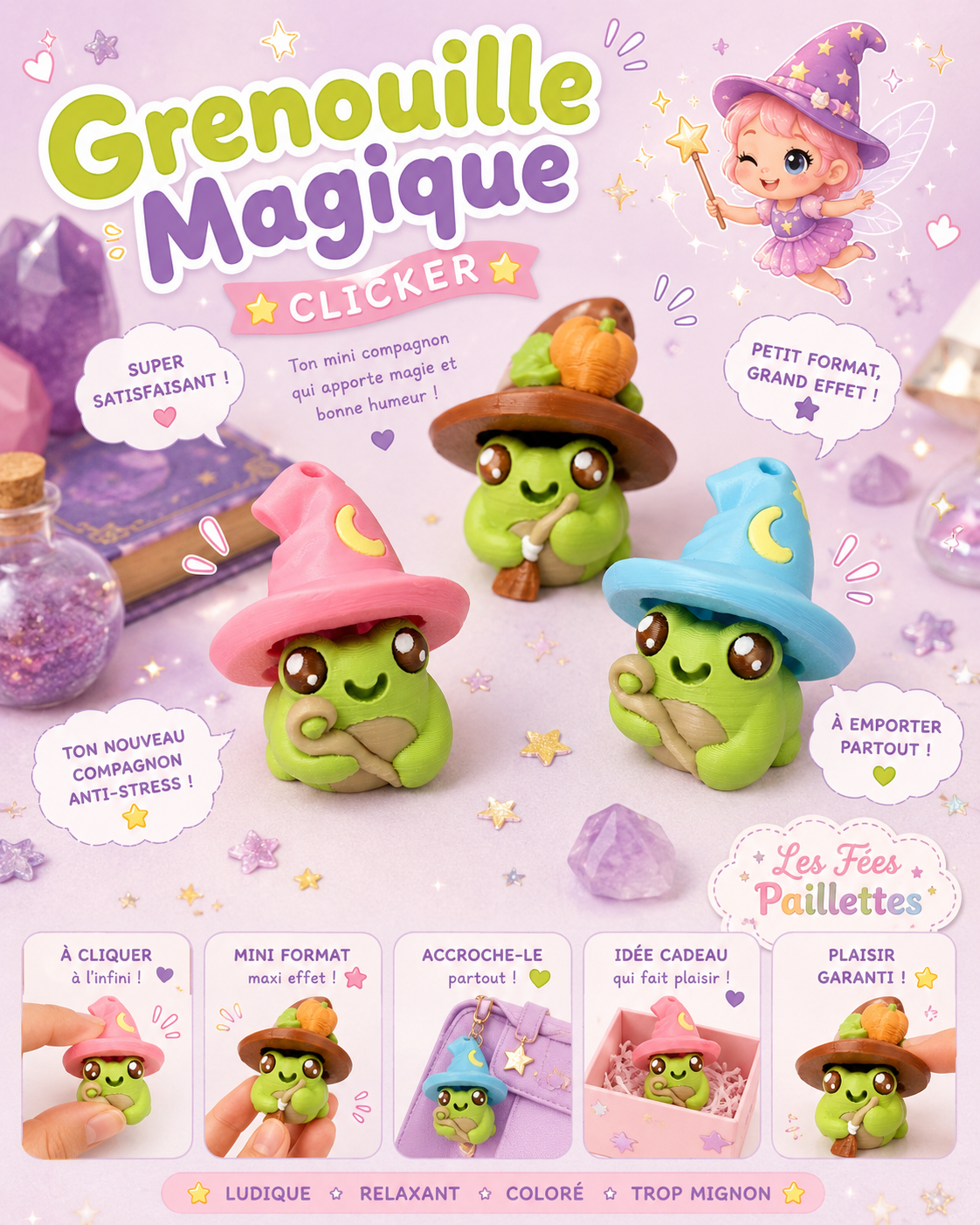 Clicker Grenouille magique