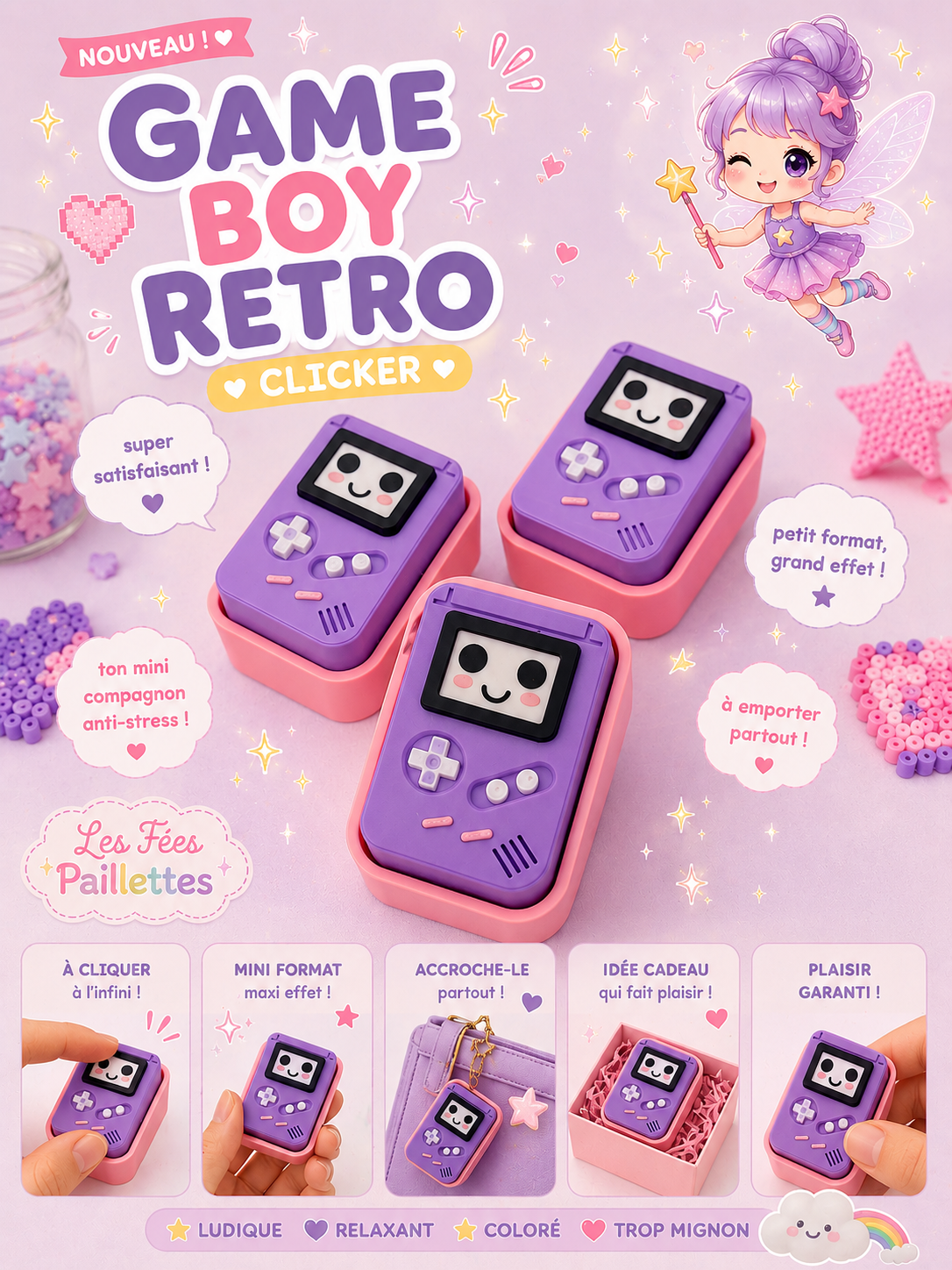 Clicker Game boy retro