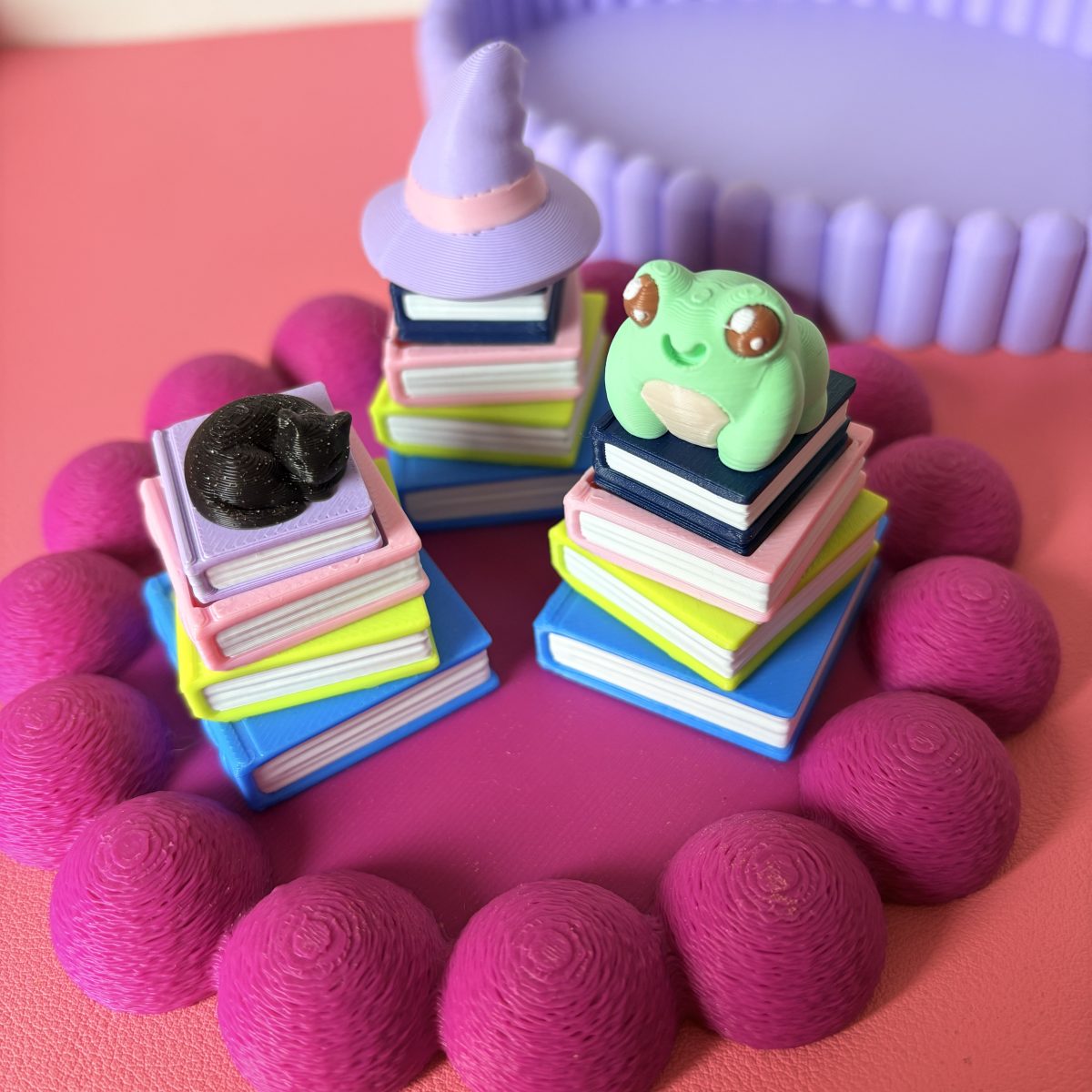 Cosy Clickers (grenouille/chat ou chapeau)